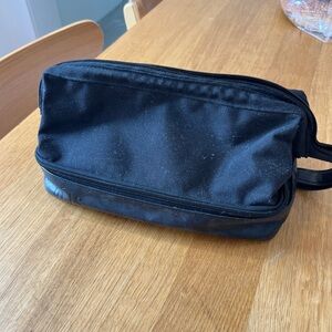 BEIS Black Cosmetic Bag